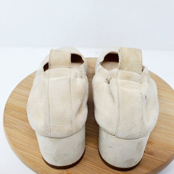 Everlane The Day Heel Shoes Womens‎ 6.5 Suede Leather Block Pump Italy - Picture 8 of 14